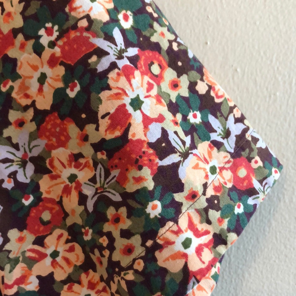 J. Crew Red and Pink Casual Button Down Shirt - Picture 3 of 4